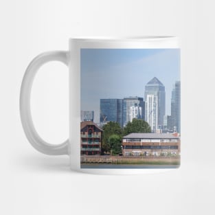 Canary Wharf Skyline - view from Greenwich Mug